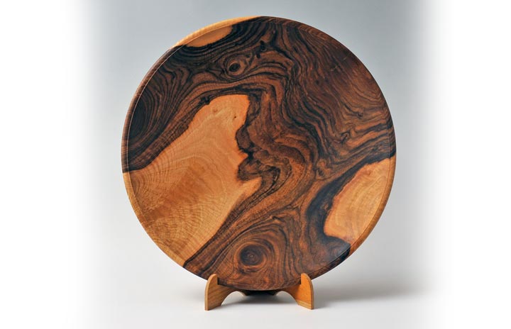 walnut-platter